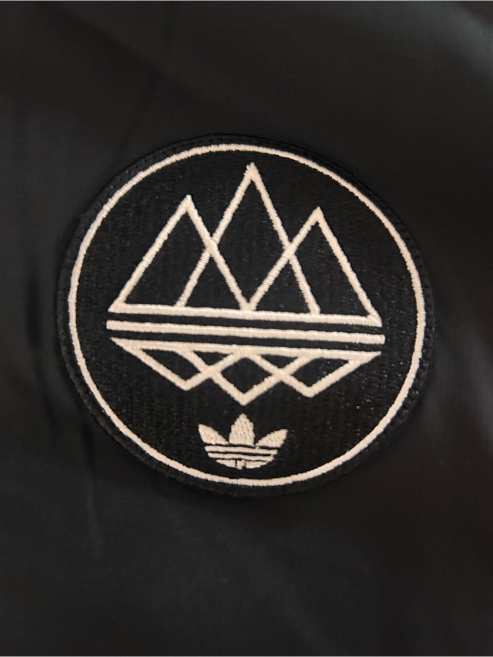 adidas Black Men's Lightweight Windbreaker Jacket - Picture 8 of 14